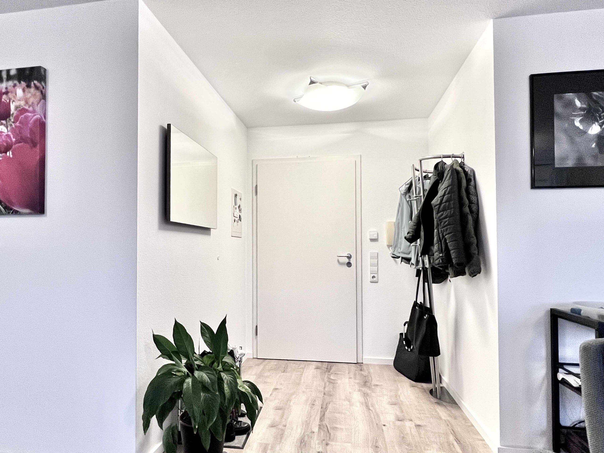 Der Wohnungseingang