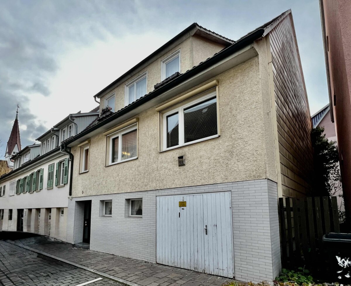 Ansicht zur Burgstraße