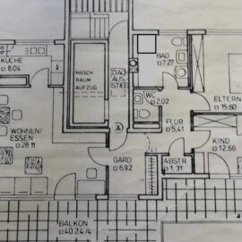 3-Zi-Whg mit sehr gutem Grundriss