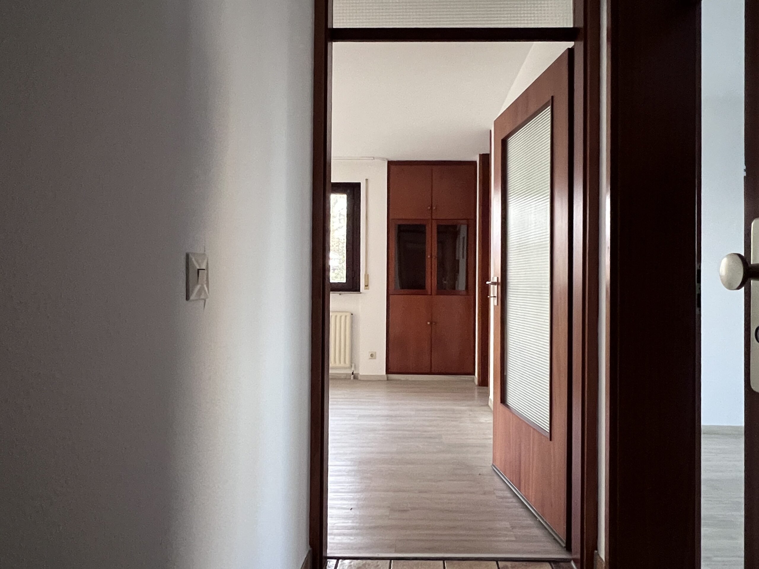 Blick vom Wohnungseingang