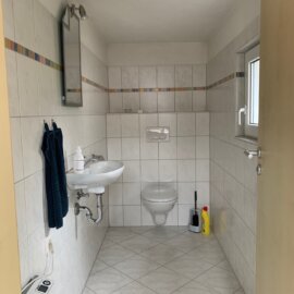 außenliegendes WC