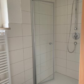 neue Dusche