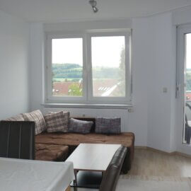 Wohn_Esszimmer mit Aussichtsbalkon