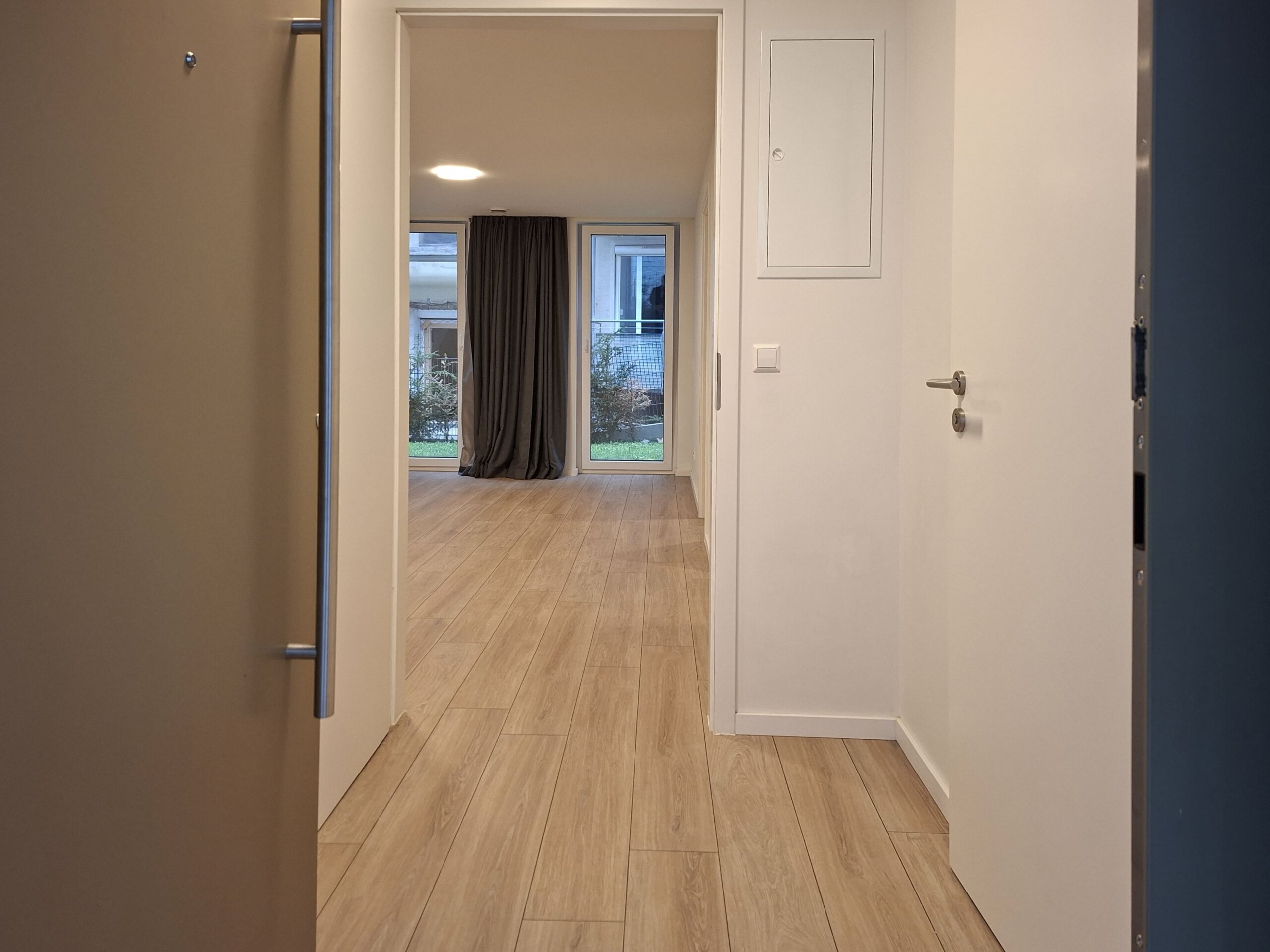 Blick vom Wohnungseingang