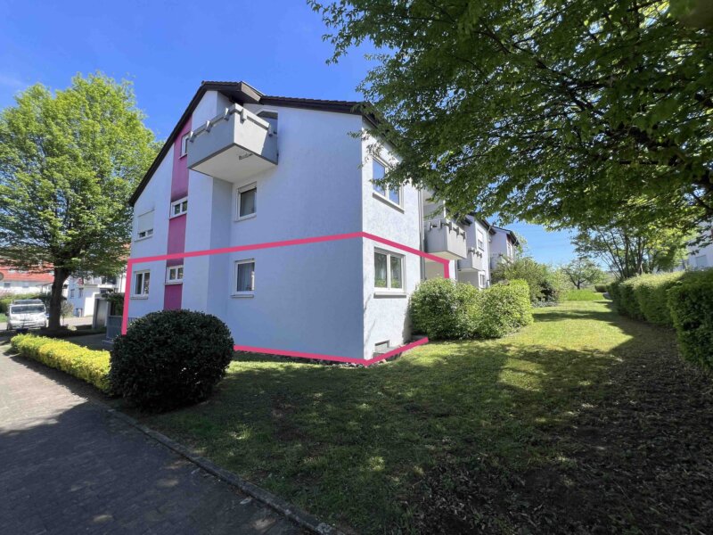 Erdgeschosswohnung mit Terrasse
