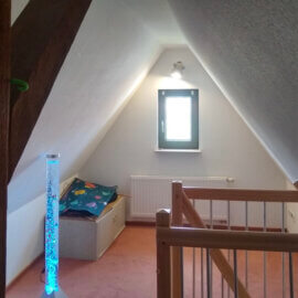 Raum unterm Dach