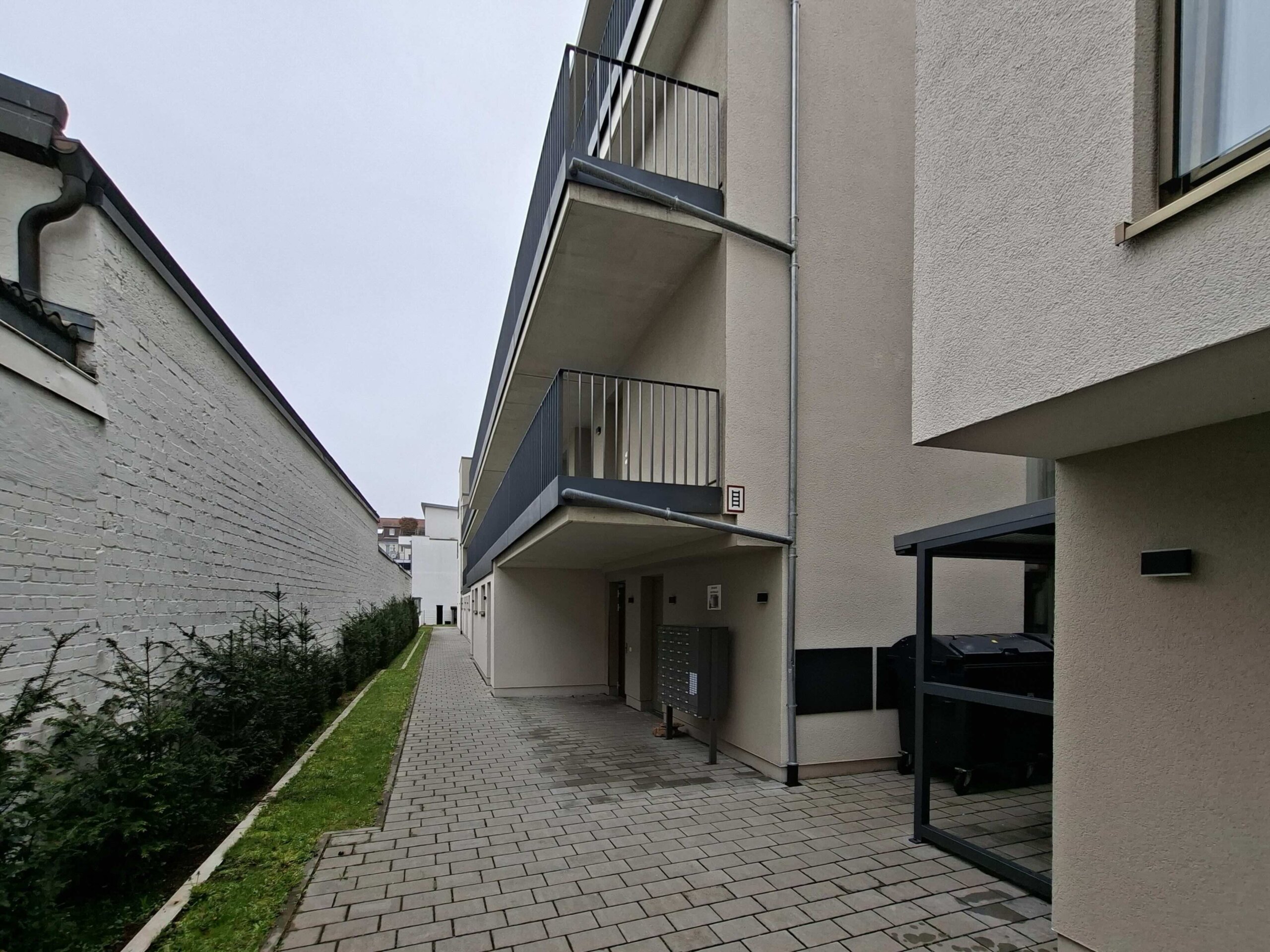 Zugang zum Appartementhaus