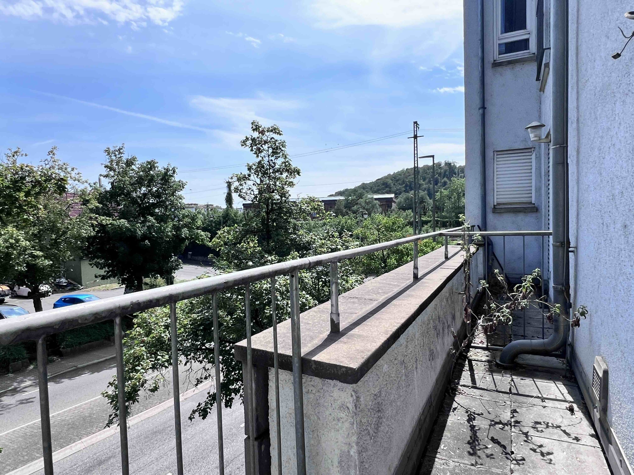 Kleiner Schlafzimmer-Balkon