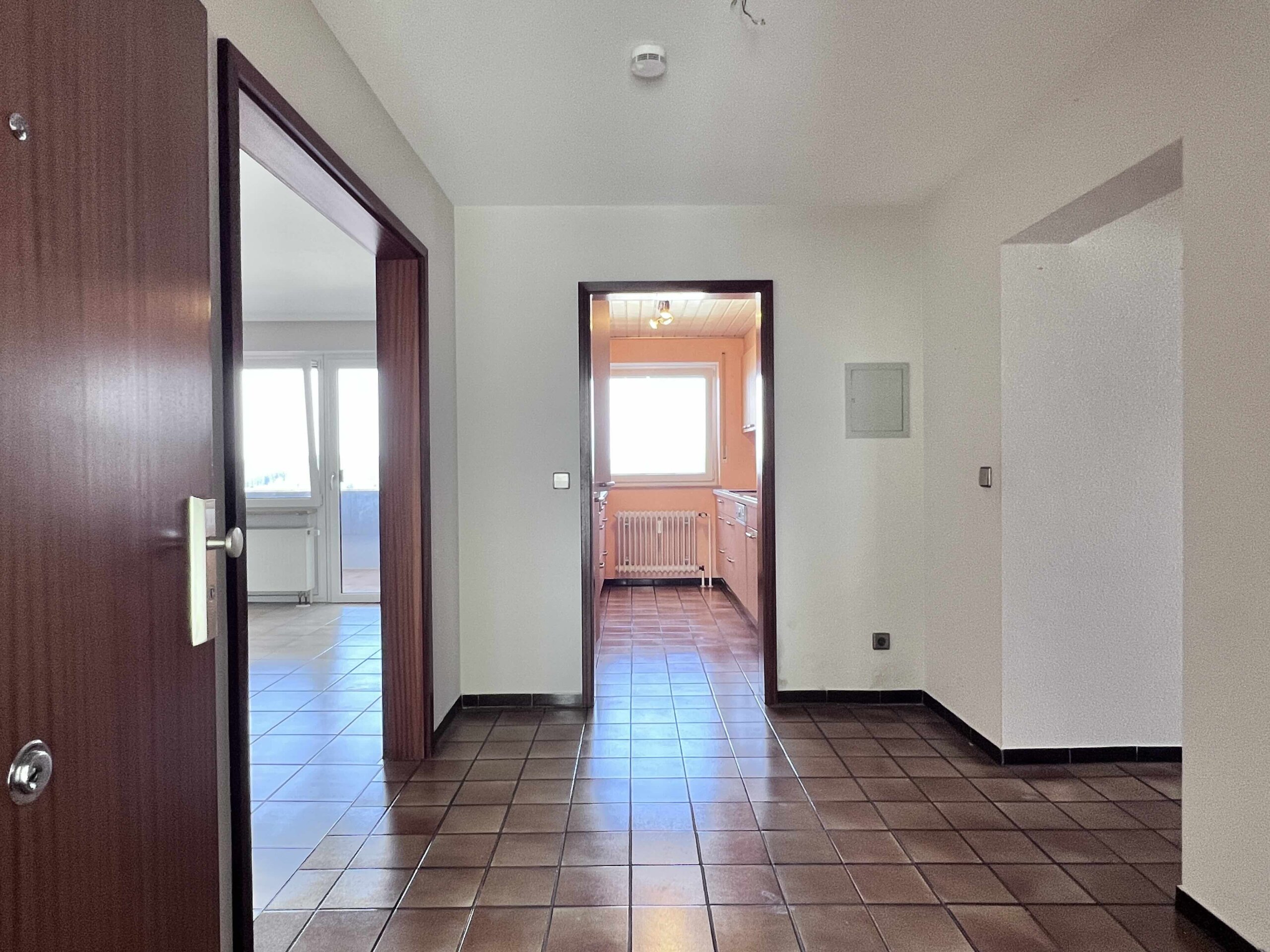 Blick vom Wohnungseingang