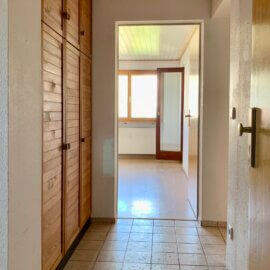 Blick vom Wohnungseingang