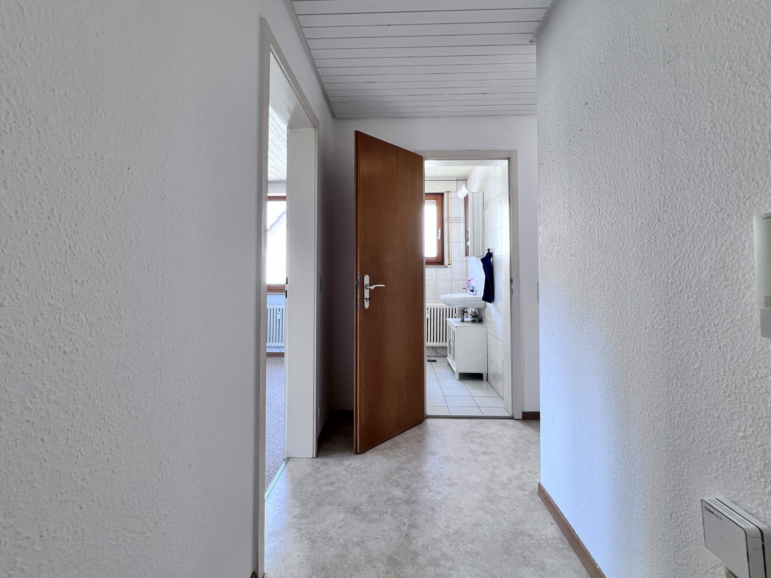 Blick vom Wohnungseingang