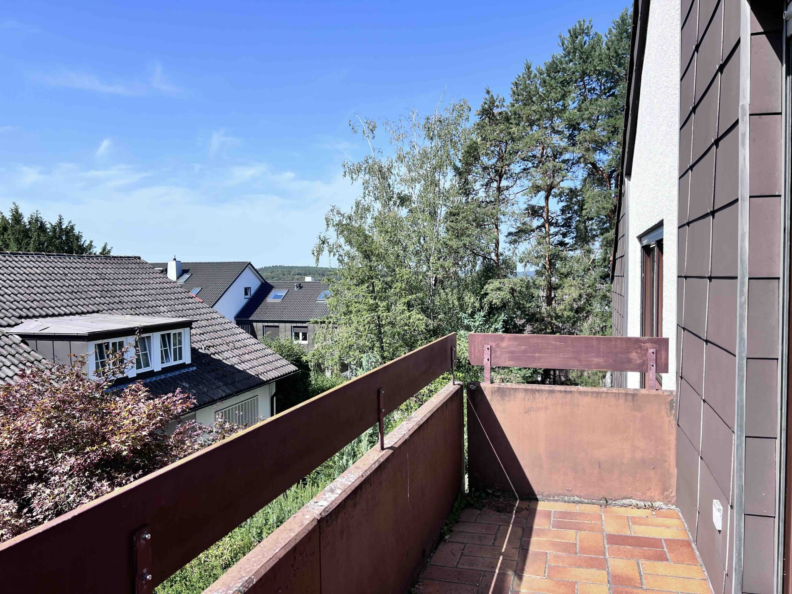 DG Blick vom Balkon Zimmer 1