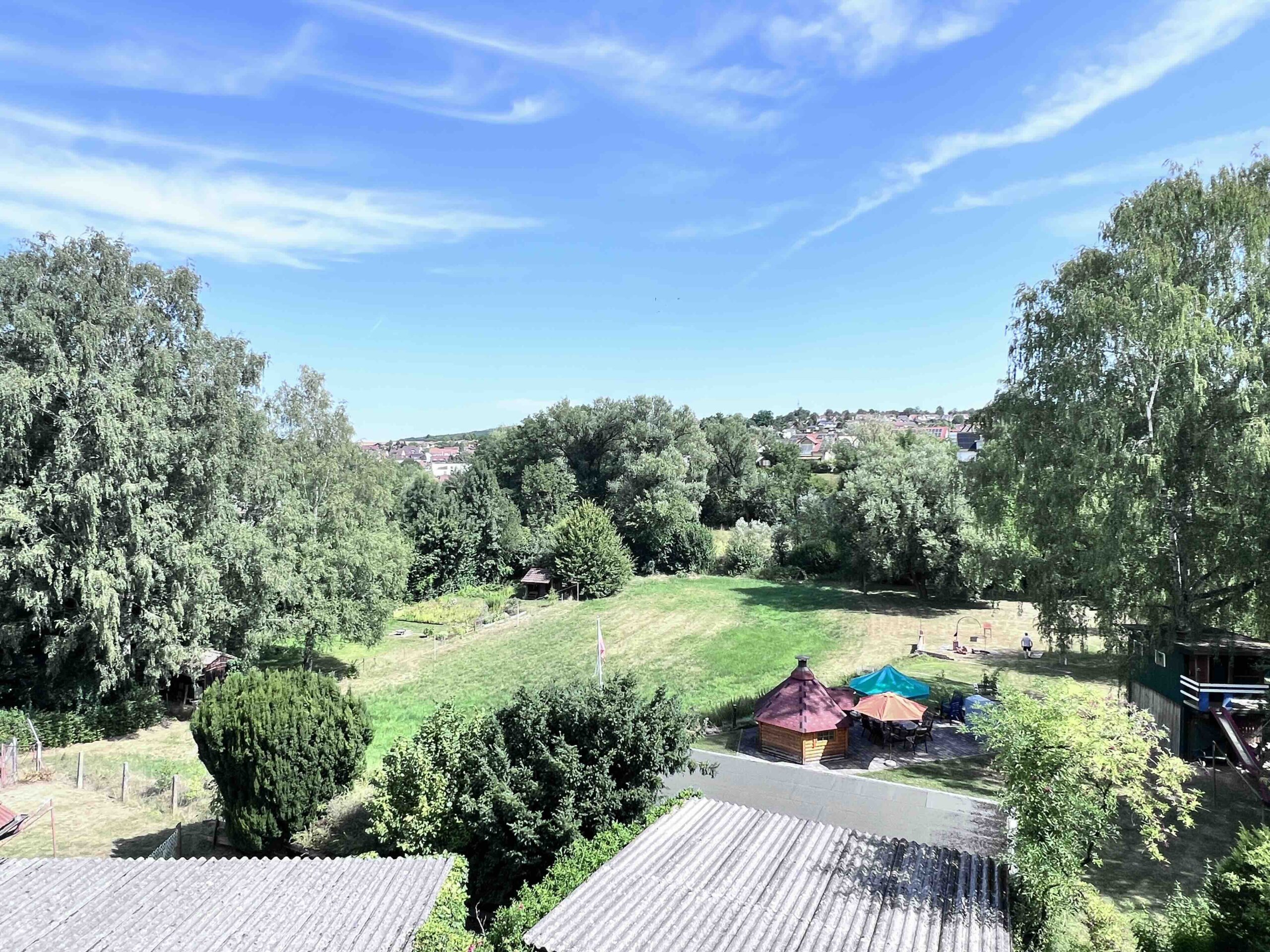 Schöner Fernblick