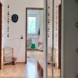 Blick vom Wohnungseingang_