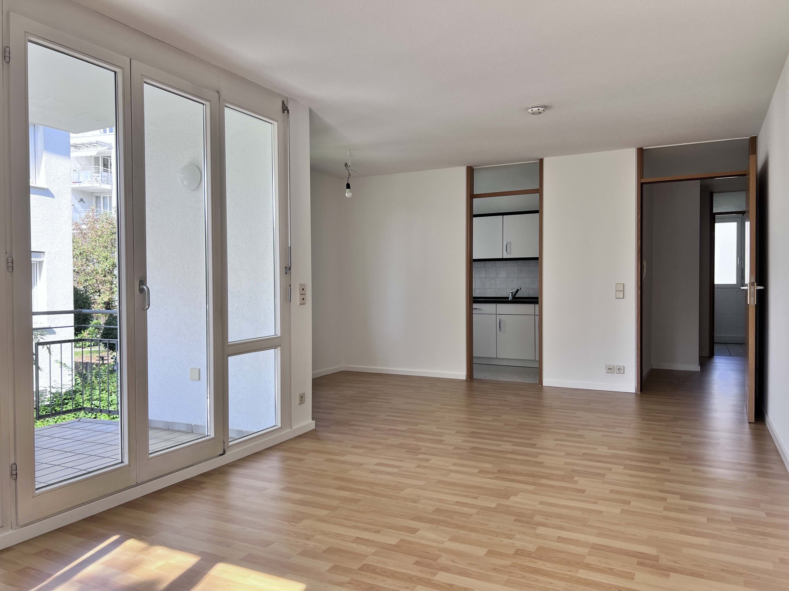Blick durch die Wohnung