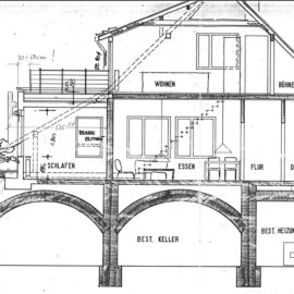 Hinterhaus-Schnitt