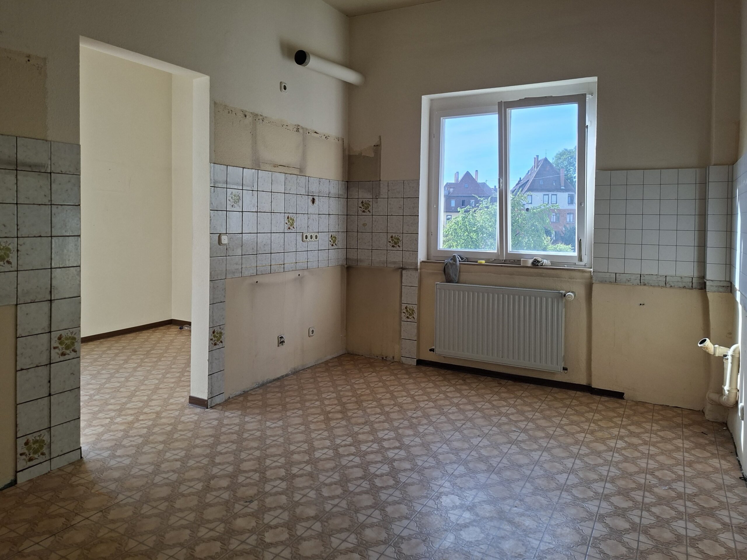Küche mit Essbereich